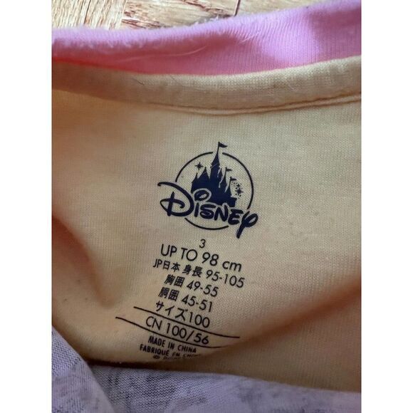 Disney Princess Belle Pajama Set Size 3 Long Sleeve - Picture 6 of 7